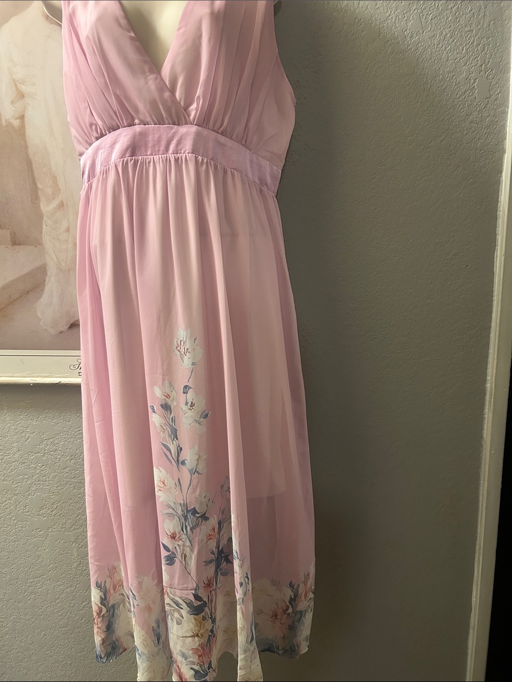Summer floral dress
